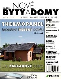 Obálka e-magazínu Nové byty a domy Léto 2014
