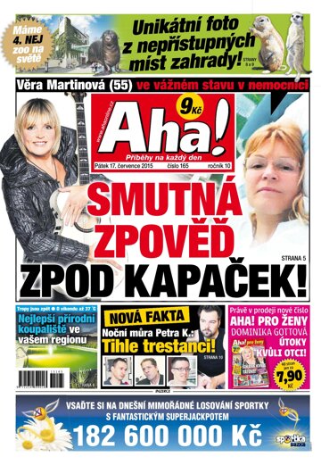 Obálka e-magazínu AHA! 17.7.2015