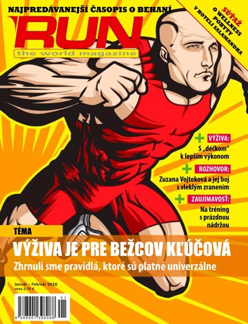 Obálka e-magazínu RUN 1-2/2016