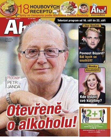 Obálka e-magazínu AHA! Tv - 15.9.2016