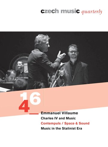 Obálka e-magazínu Czech Music Quarterly 4/2016