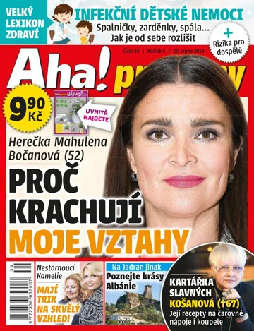 Obálka e-magazínu AHA! pro ženy 34/2019