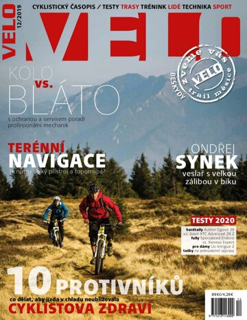 Obálka e-magazínu Velo 12/2019