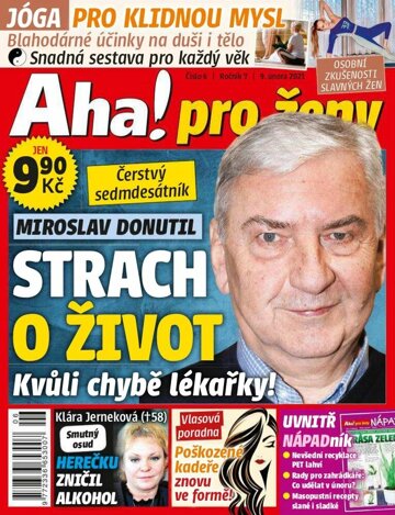 Obálka e-magazínu AHA! pro ženy 6/2021