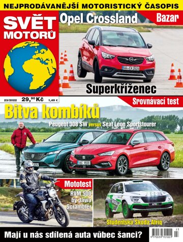Obálka e-magazínu Svět motorů 23/2022