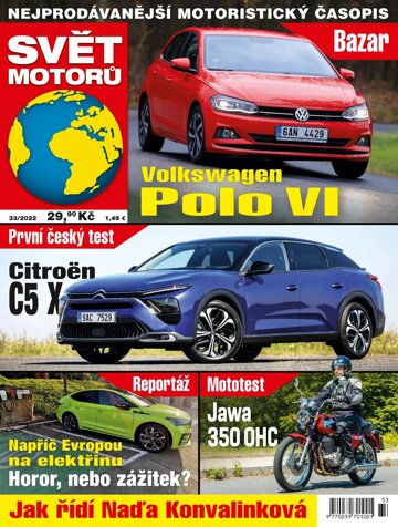 Obálka e-magazínu Svět motorů 33/2022