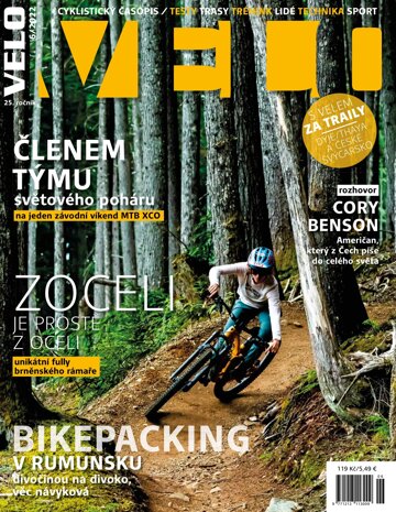 Obálka e-magazínu Velo 6/2022