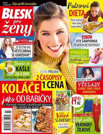 Obálka e-magazínu Blesk pro ženy 43/2022
