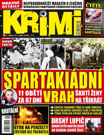 Obálka e-magazínu Krimi revue 8/15