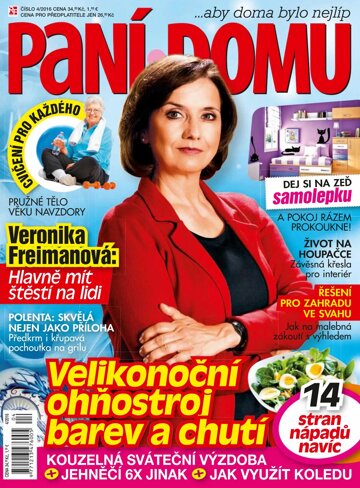 Obálka e-magazínu Paní domu 4/16