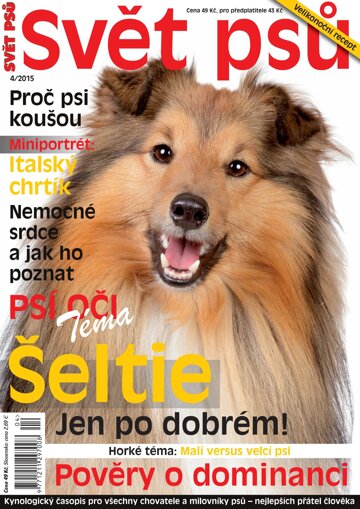 Obálka e-magazínu Svět psů 4/2015