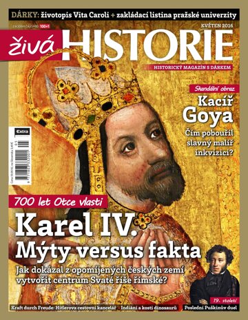 Obálka e-magazínu Živá historie 5/2016