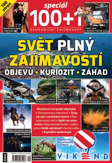 Obálka e-magazínu 100+1 Zahraniční zajímavost SPECIÁL 1/2016 SPECIÁL