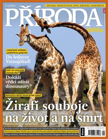 Obálka e-magazínu Příroda 1-2/2016