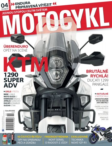 Obálka e-magazínu Motocykl 4/2015