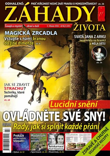 Obálka e-magazínu Záhady života 3/2016