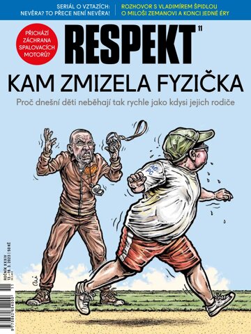 Obálka e-magazínu Respekt 11/2023