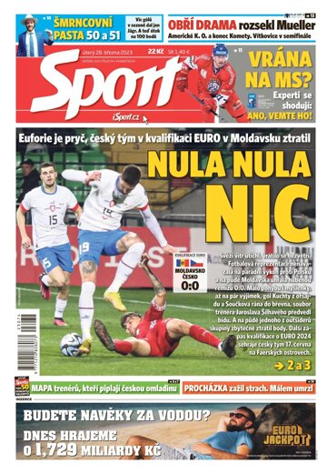 Obálka e-magazínu Sport 28.3.2023