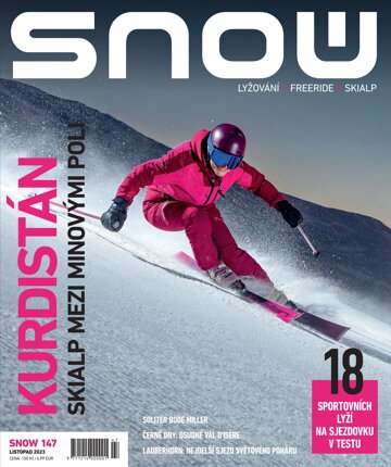 Obálka e-magazínu SNOW 147 - listopad 2023