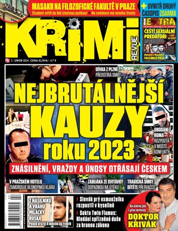 Obálka e-magazínu Krimi revue 2/24