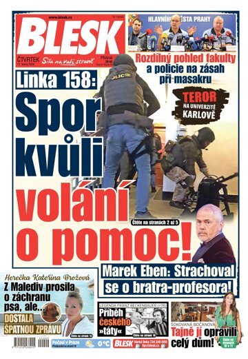 Obálka e-magazínu Blesk 11.1.2024