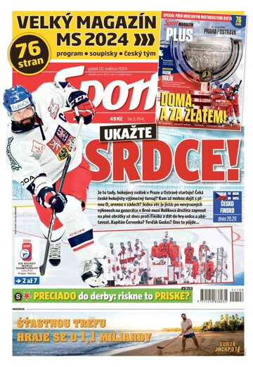 Obálka e-magazínu Sport 10.5.2024