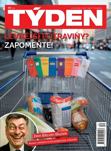 Obálka e-magazínu TYDEN