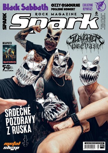 Obálka e-magazínu Časopis Spark 8/2025