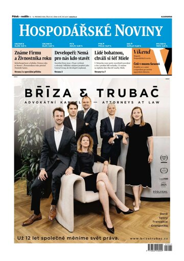 Obálka e-magazínu Hospodářské noviny 241 - 12.12.2025