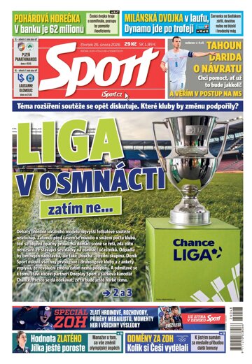 Obálka e-magazínu Sport 26.2.2026