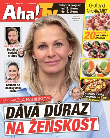 Obálka e-magazínu AHA! Tv - 12.03.2026