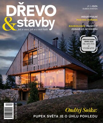 Obálka e-magazínu DŘEVO&stavby 2/2026