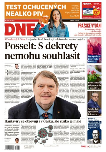 Obálka e-magazínu MF Dnes 12.5.2026