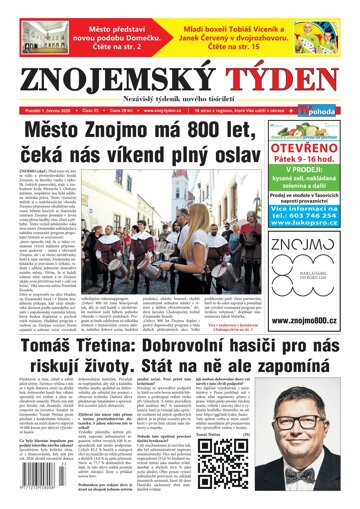 Obálka e-magazínu Znojemský týden 23/2026