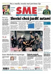 Obálka e-magazínu SME 20.9.2013