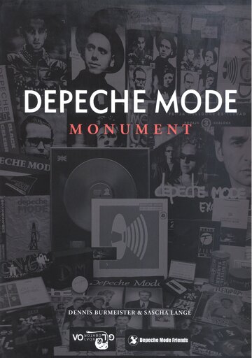 Obálka knihy Depeche Mode Monument