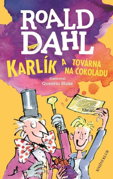 Obálka knihy Karlík a továrna na čokoládu