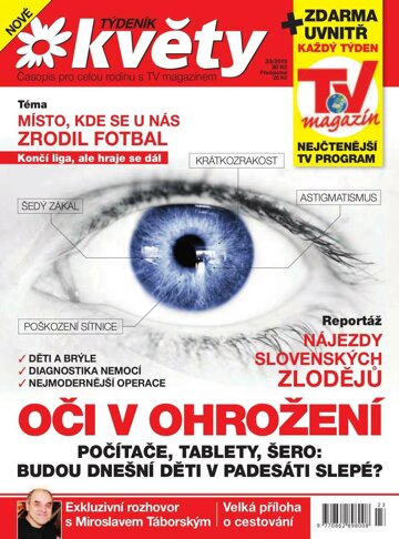 Obálka e-magazínu Týdeník Květy 23/2015