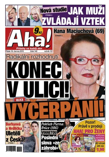 Obálka e-magazínu AHA! 19.6.2015