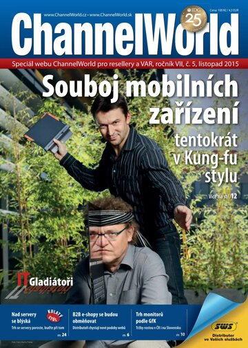 Obálka e-magazínu ChannelWorld 5/2015