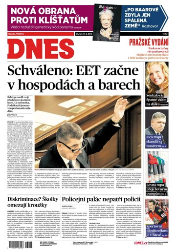 Obálka e-magazínu MF Dnes 11.2.2016