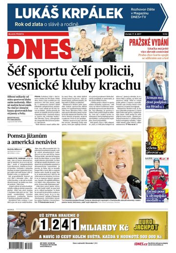 Obálka e-magazínu MF Dnes 17.8.2017