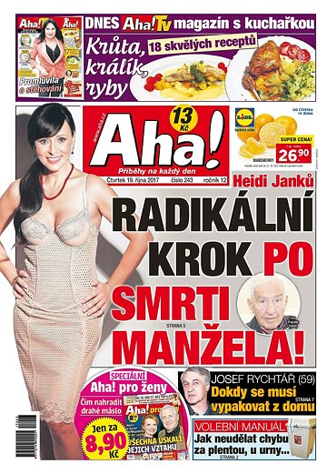 Obálka e-magazínu AHA! 19.10.2017