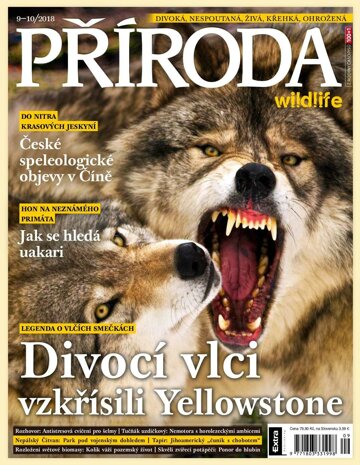 Obálka e-magazínu Příroda 9-10/2018