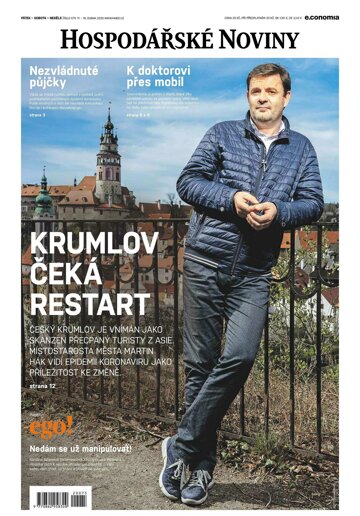 Obálka e-magazínu Hospodářské noviny 075 - 17.4.2020