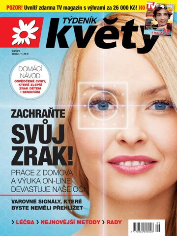 Obálka e-magazínu Týdeník Květy 9/2021