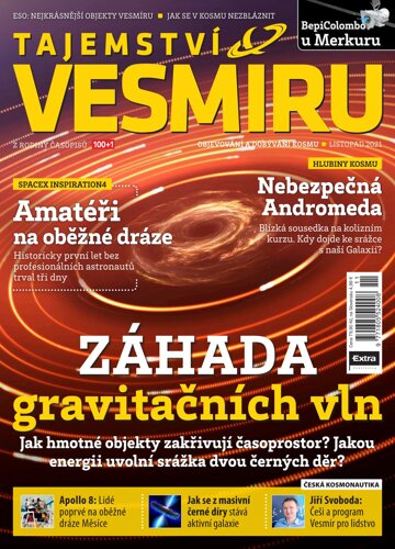 Obálka e-magazínu Tajemství Vesmíru 11/2021