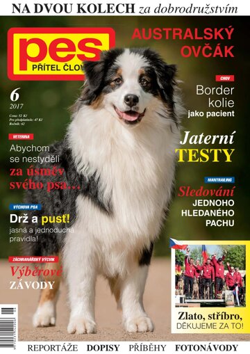 Obálka e-magazínu Pes přítel člověka 6/2017