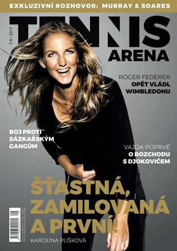 Obálka e-magazínu Tennis Arena 7-8/2017