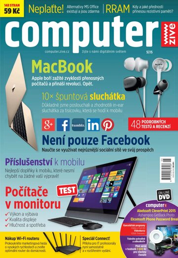 Obálka e-magazínu Computer 5/2015